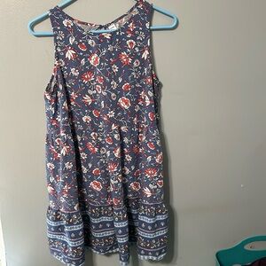 Floral sleeveless dress